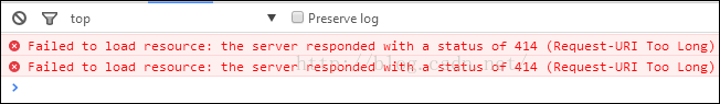 HTTP 414”Request URI too long” 表单提交内容太多的问题解决办法