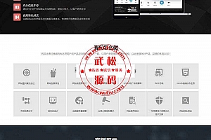 响应式互联网营销网站建设公司网站模板(自适应手机移动端)-织梦dedecmsOD1567