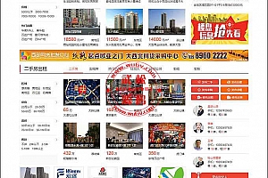 真正可用-大型房产门户08cms8.1多城市修正版-修正后台登录-功能强大界面大气-带手机端OD1206