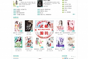 杰奇小说专题5仿《若初文学网》原创小说网站系统源码(带采集+支付+VIP会员系统)OD1097