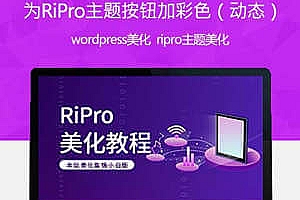 RiPro日主题美化,改变RiPro主题按钮为动态彩色
